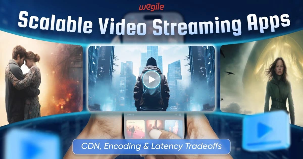 Scalable Video Streaming Apps: CDN, Encoding & Latency Tradeoffs
