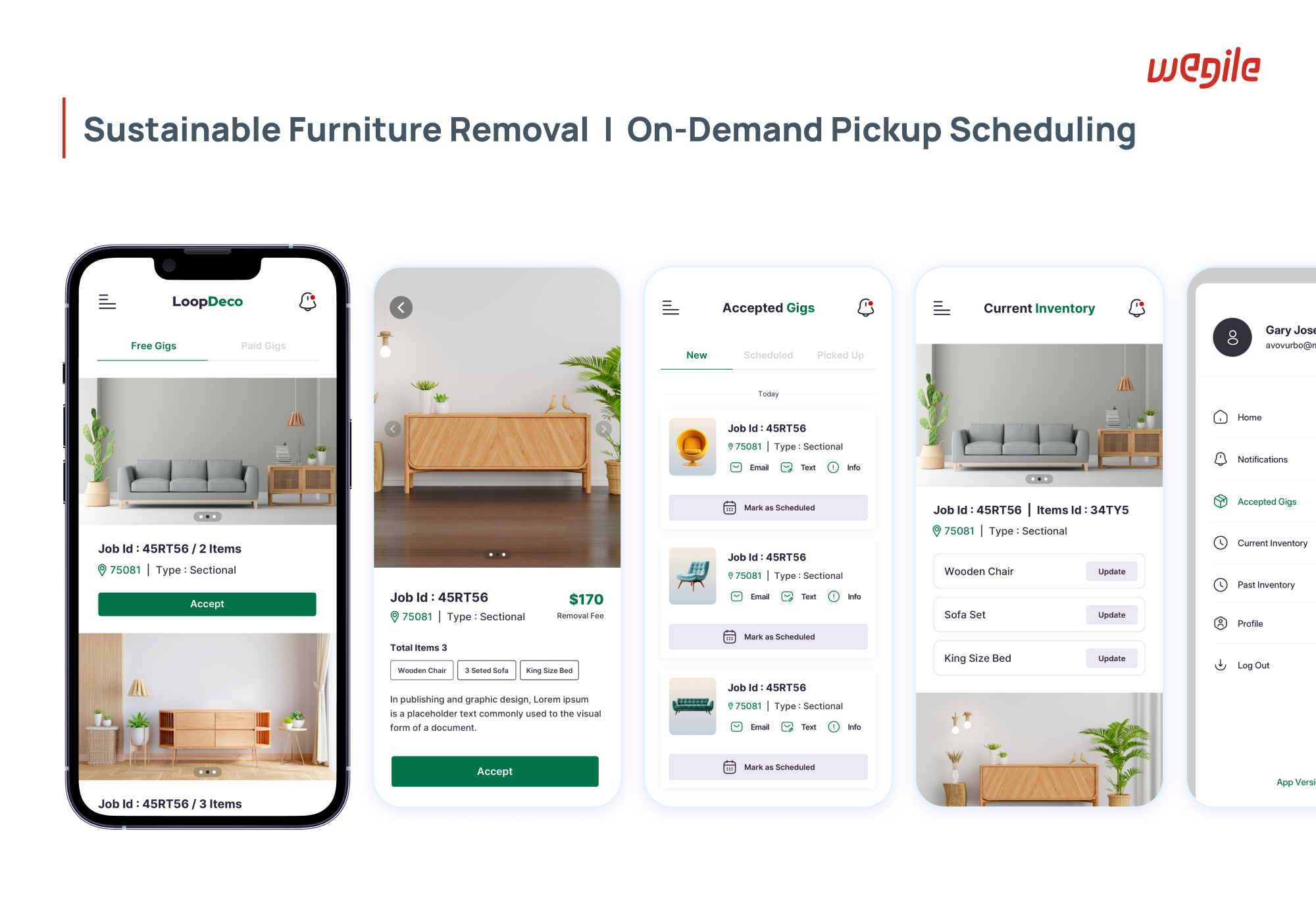 Pickup Scheduling